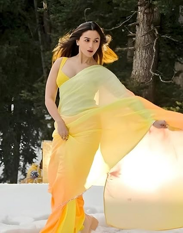 1 MIN READY TO WEAR SAREE IN Latest Multi Colour Alia Bhatt Wear Saree