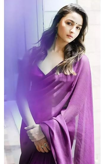 1 MIN READY TO WEAR SAREE IN Latest Multi Colour Alia Bhatt Wear Saree